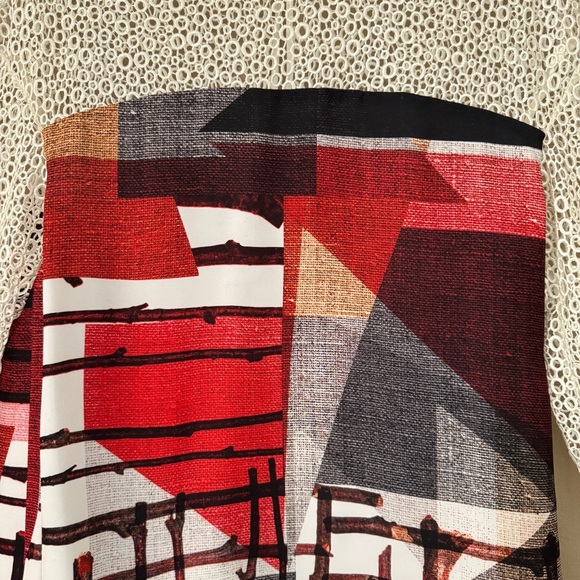 NWT Clover Canyon GRADIENT PLAID EYELET Top Size XS Retail $325 - Picture 2 of 10